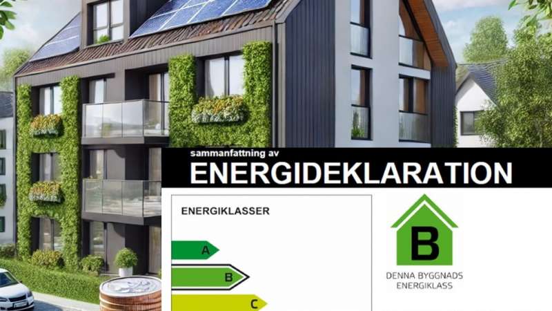 Grönt Bolån Energiklass A B EcoTech Solenregi ränterabatt