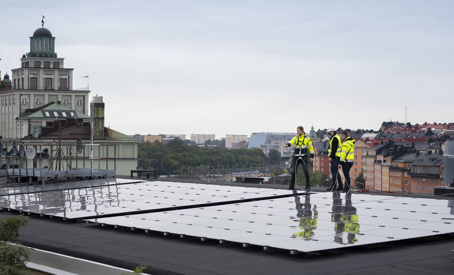 besiktning solceller Inspektion solceller EcoTech solenergi