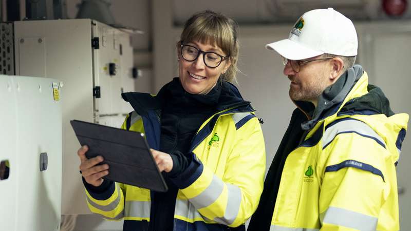 Oberoende serviceföretag solceller